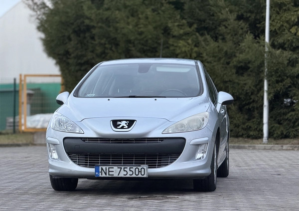 Peugeot 308 cena 12499 przebieg: 237000, rok produkcji 2009 z Szczecinek małe 137